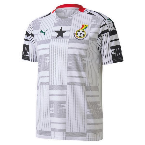 Tailandia Camiseta Ghana Primera Equipación 2020 Blanco